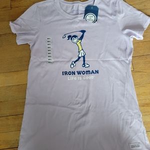 Womens t-shirt golf Small